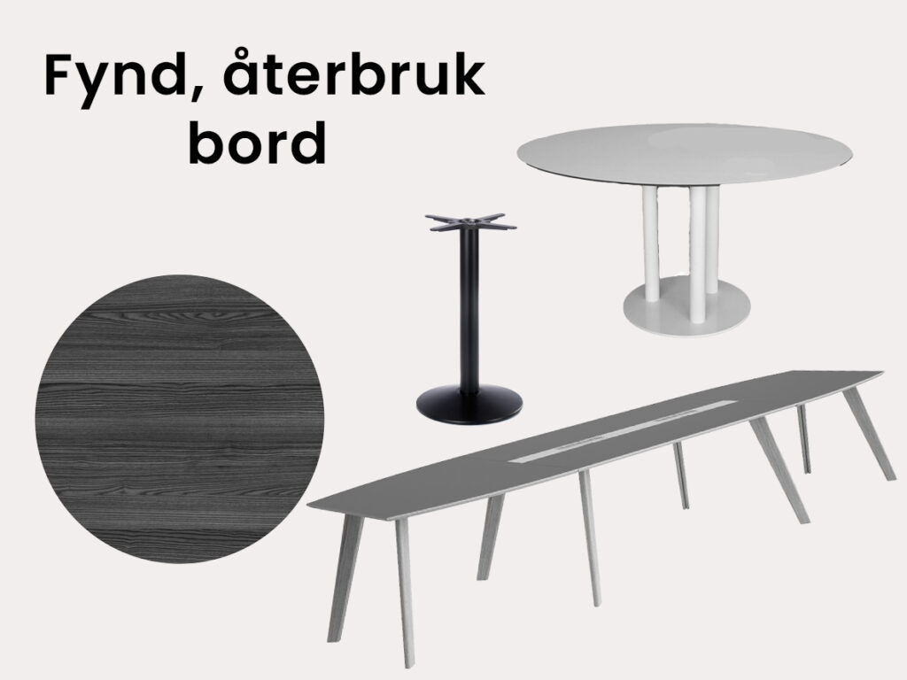 Bord, återbruk