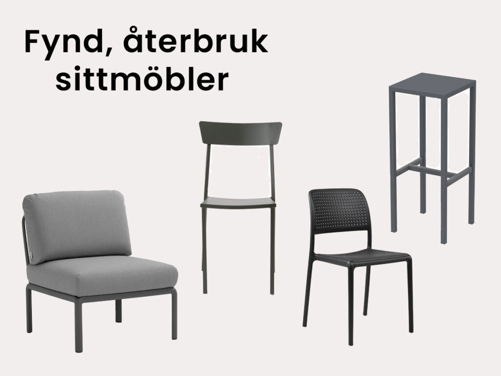 Sittmöbler, återbruk