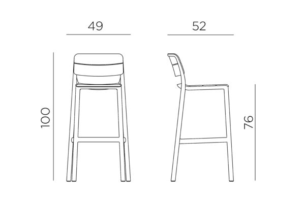 N.40362 Cassia Stool - Bild 2