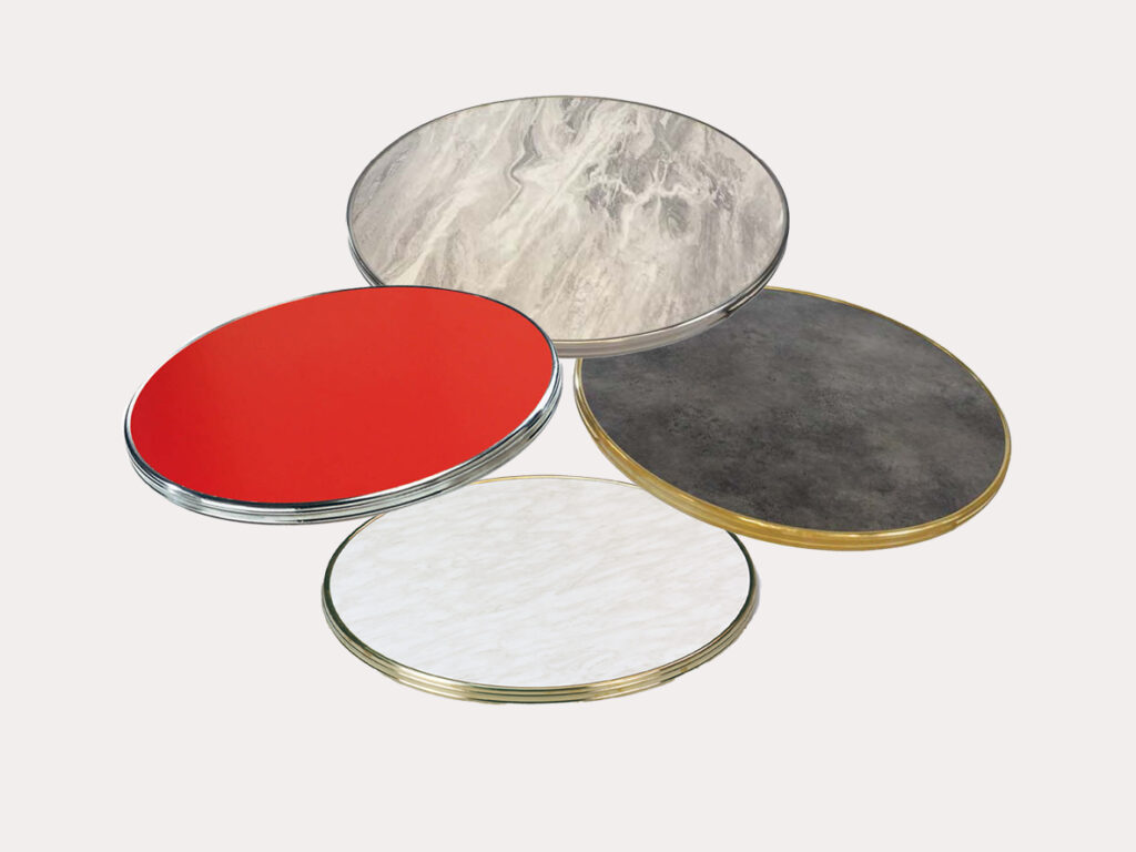 PG4 BISTRO med metallkant