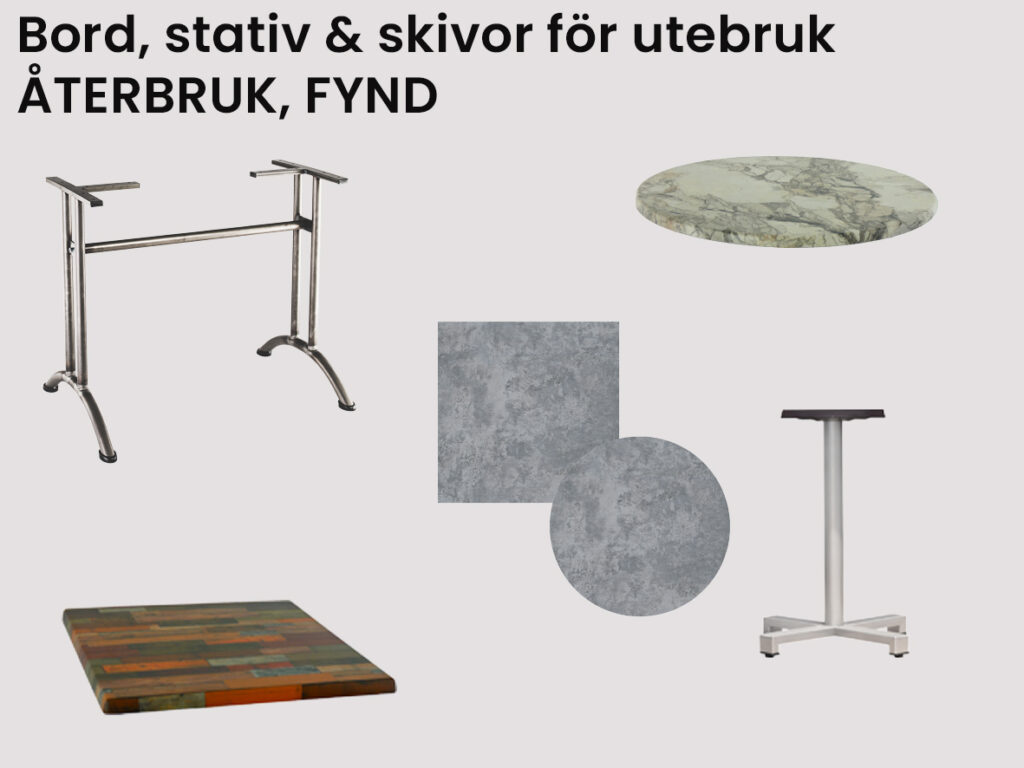 Bord, återbruk
