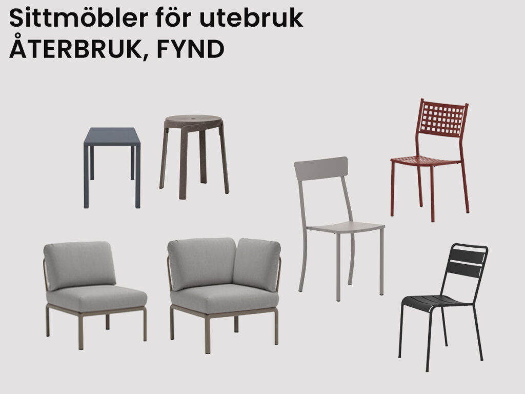 Sittmöbler, återbruk